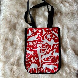 lululemon athletica Red and White Graphic Tote